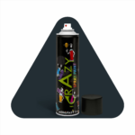 AEROFAST Crazy Glossy Spray Paint – Black Grey 7021 | 400ML