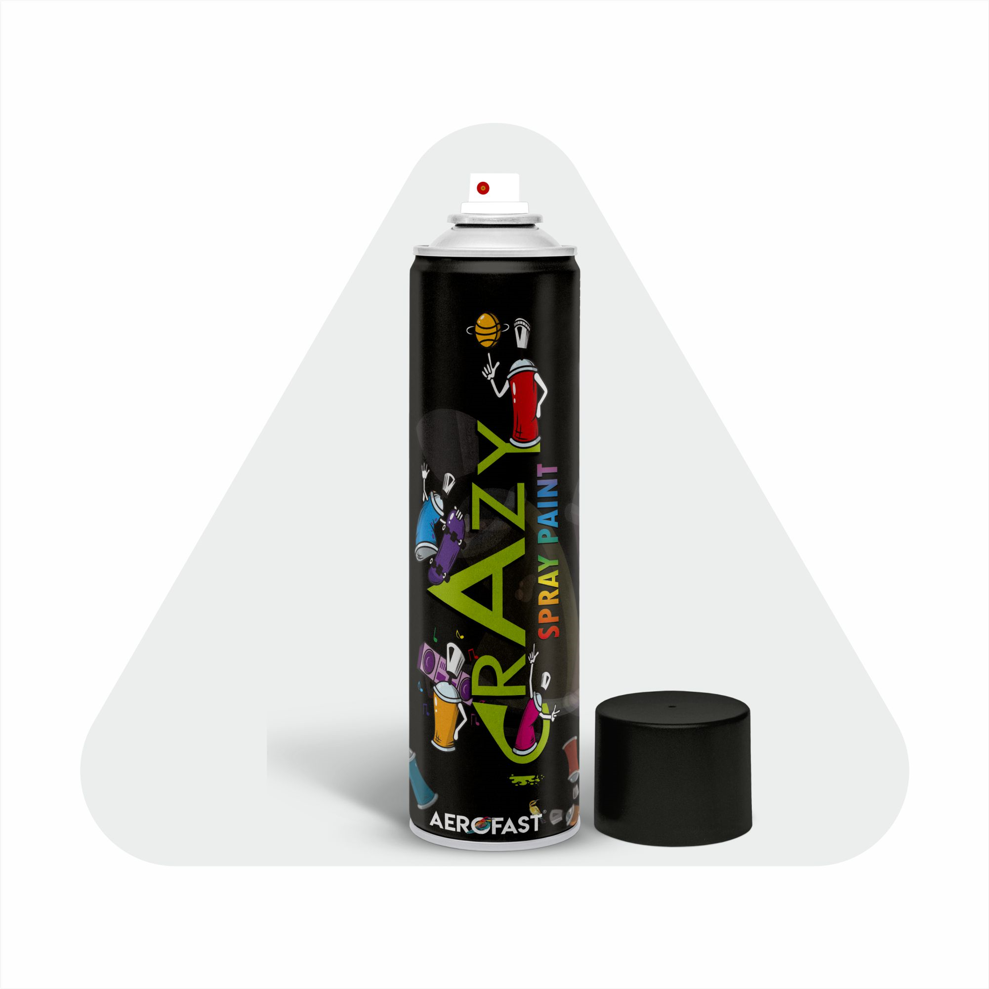 Silver Coat AEROFAST Crazy Protect To Rust Spray Paint – Silver Coat | 400ML - Image 1